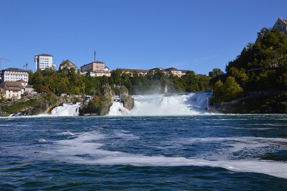 Швейцария, Рейнский водопад